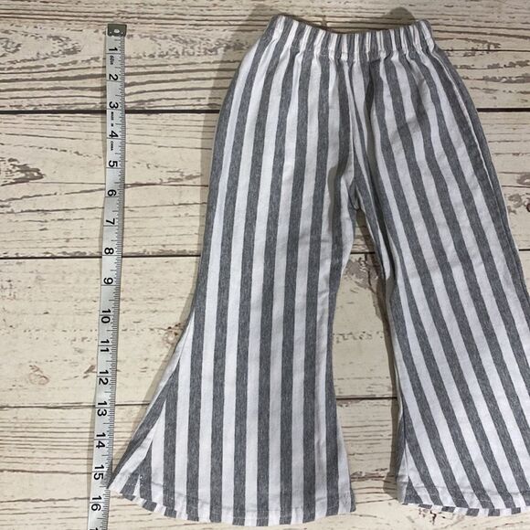 Infant Hobo Hip Set / Striped Bellbottoms with off shoulder Top - Picture 5 of 8